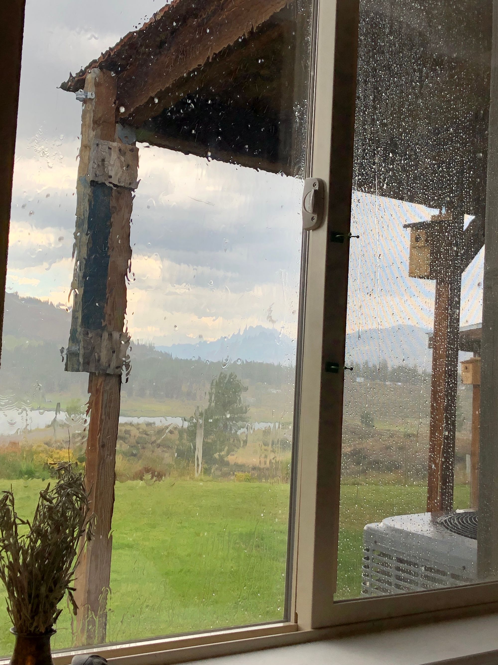 rain in the Methow Valley