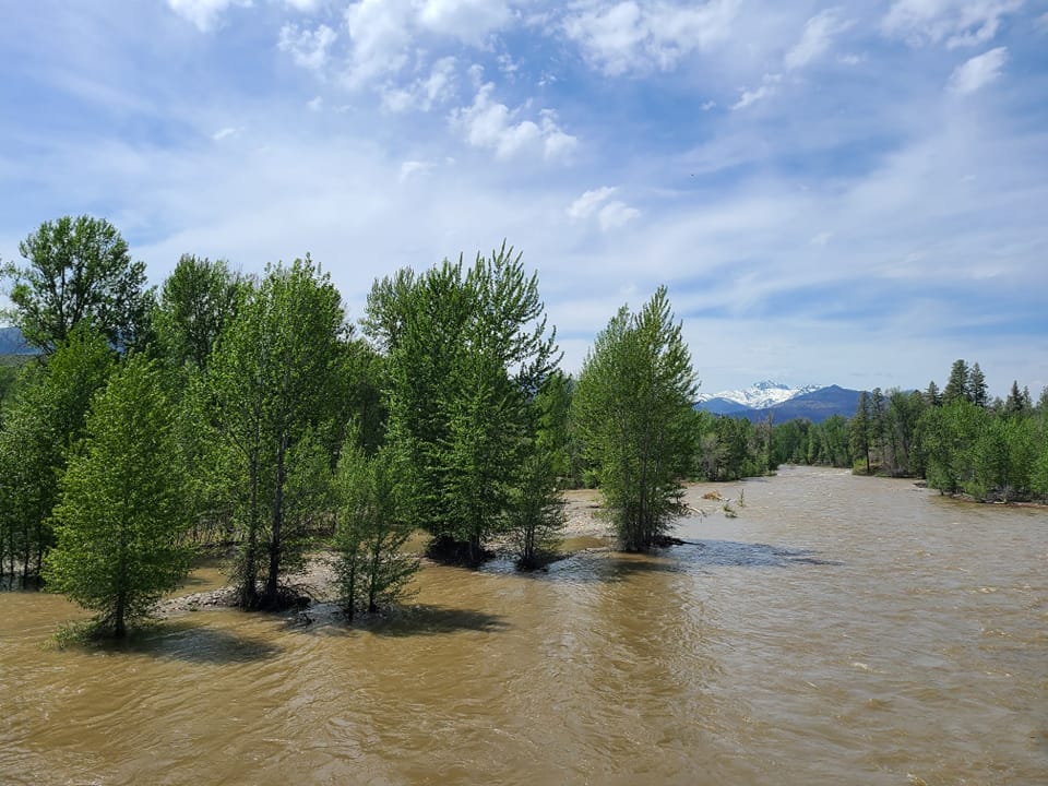 flooding Methow River