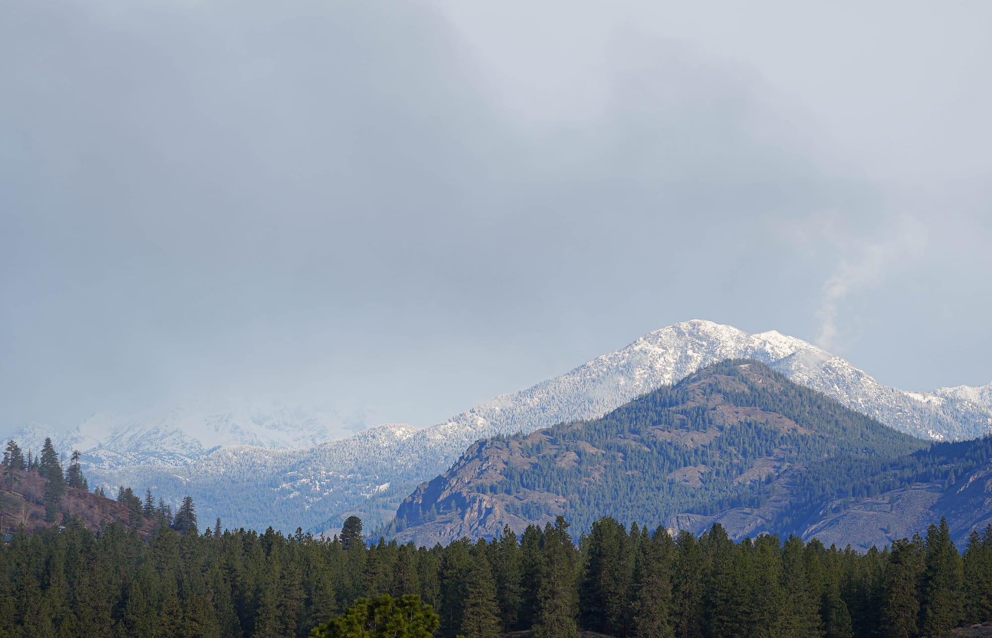 snowy peaks