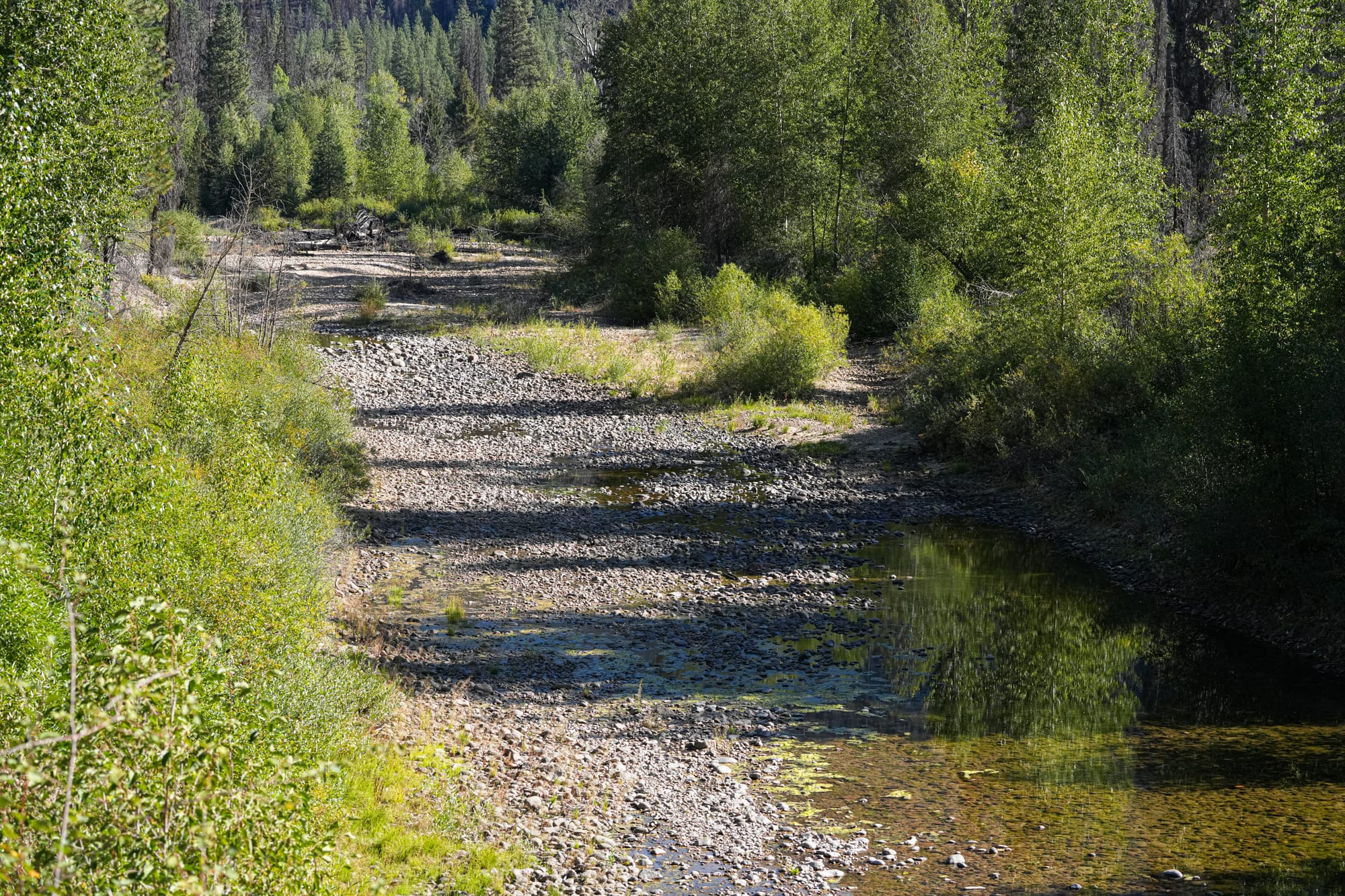 dry river bed