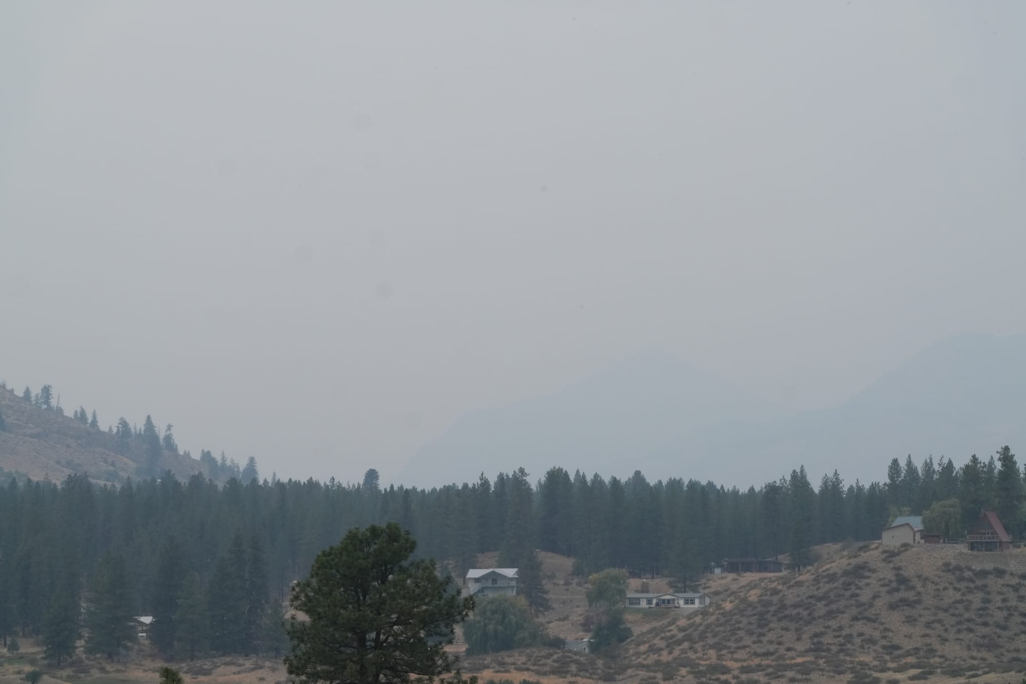 wildfire haze