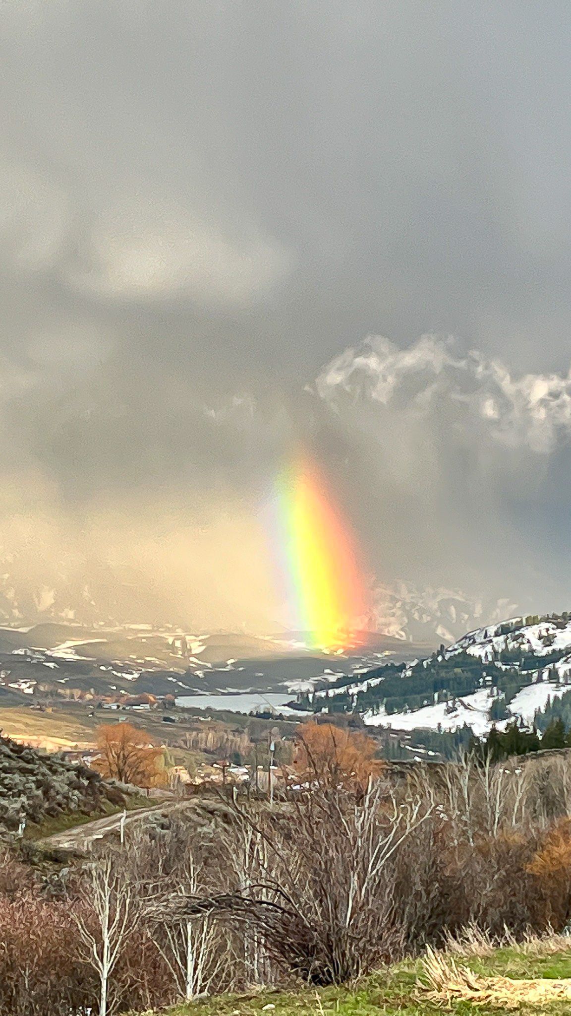 Rainbow over the Methow Valley