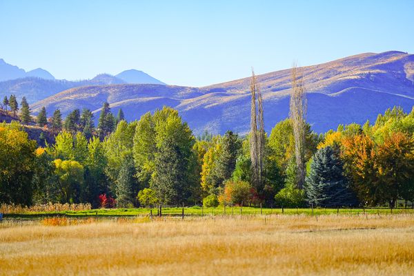 fall in the Methow Valley