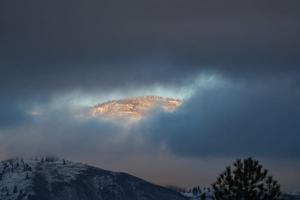 sunny window in clouds